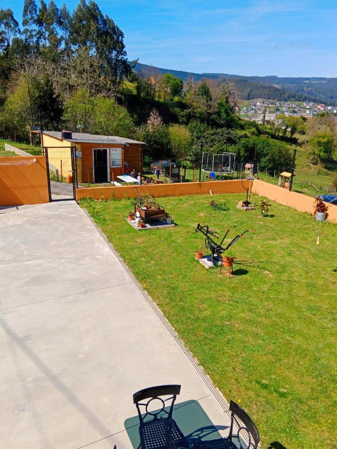 Villa Casa Carmelo Viveiro Esterno foto